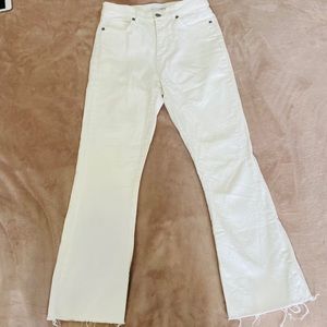 LOFT Cropped Flare Jeans